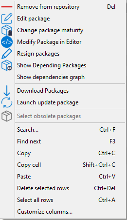 Changing the maturity of a WAPT package