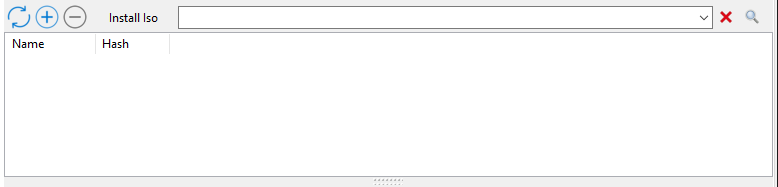 ISO section of the WADS Console