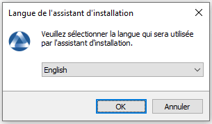 Choisir la langue pour déployer l'installeur WAPT